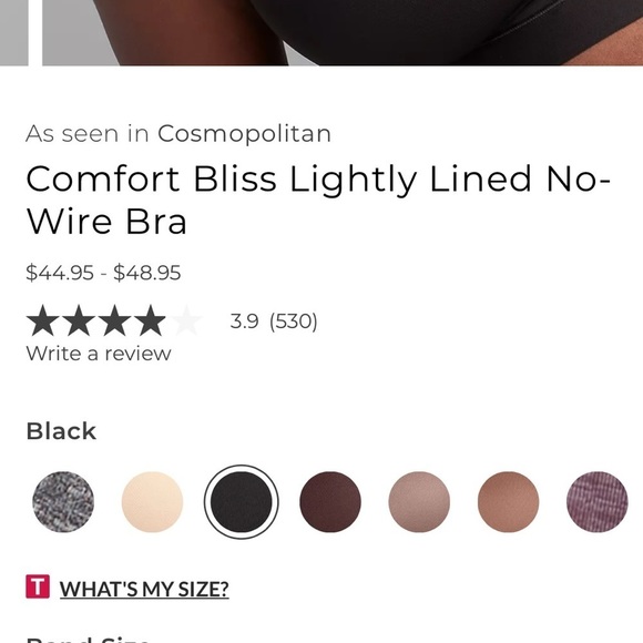 Cacique Comfort Bliss Lightly Lined Full Coverage No Wire Bra - Picture 5 of 8